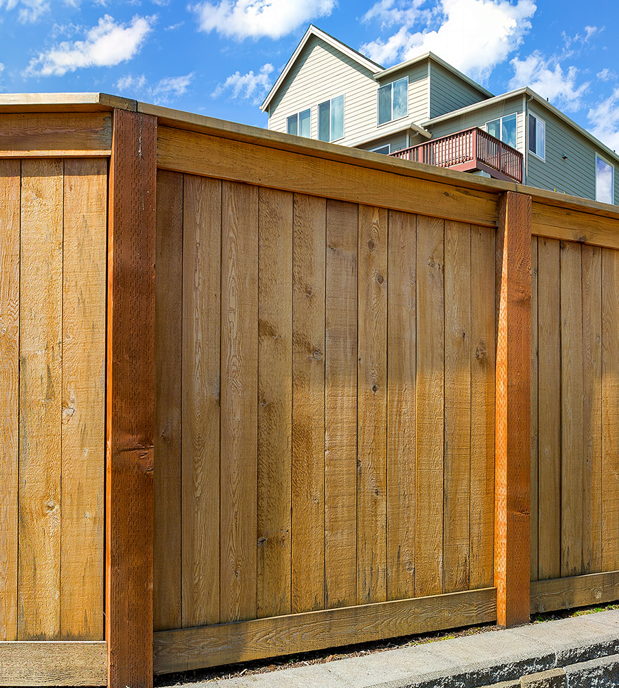 Wood fencing in Agoura Hills, CA